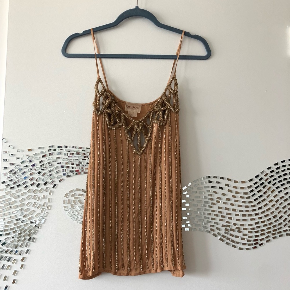 Beautiful Boyod beaded top